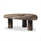 Zion Coffee Table - Rocky Brown Marble