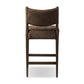 Jayla Counter Stool - Nubuck Cigar