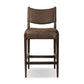Jayla Counter Stool - Nubuck Cigar