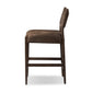 Jayla Counter Stool - Nubuck Cigar
