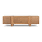 Fisher Media Console - Rustic Amber Oak