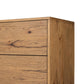 Fisher Media Console - Rustic Amber Oak