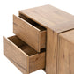 Fisher Media Console - Rustic Amber Oak