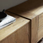 Fisher Media Console - Rustic Amber Oak