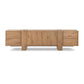 Fisher Media Console - Rustic Amber Oak