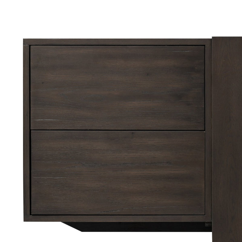 Fisher Media Console - Smoked Black Veneer