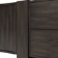 Fisher Media Console - Smoked Black Veneer