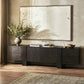 Fisher Media Console - Smoked Black Veneer