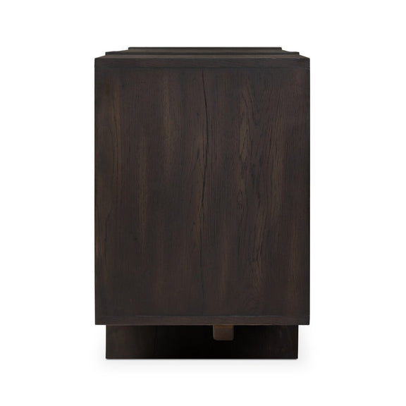 Fisher Media Console - Smoked Black Veneer