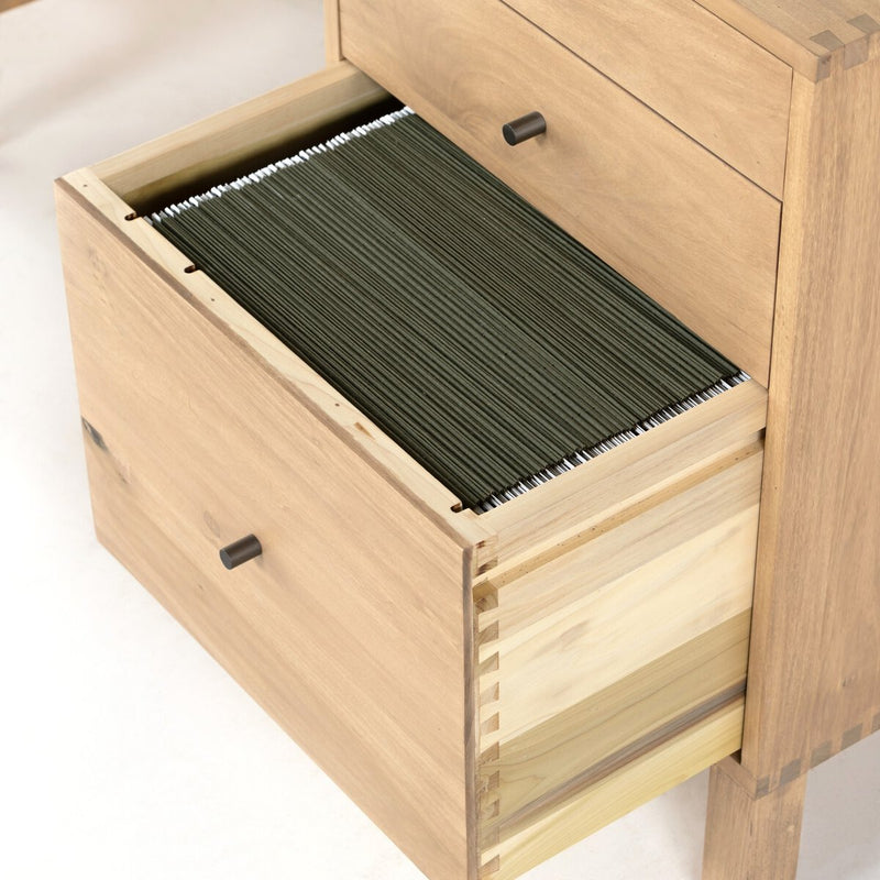 Isador Executive Desk - Dry Wash Poplar