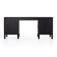 Isador Executive Desk - Black Wash Poplar