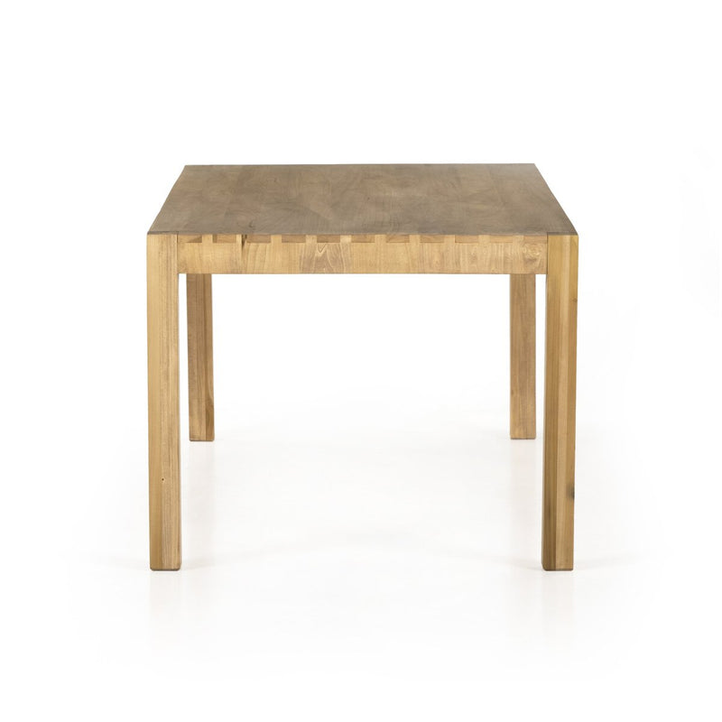 Isador Dining Table - Dry Wash Polar
