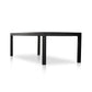 Isador Dining Table - Black Wash Polar
