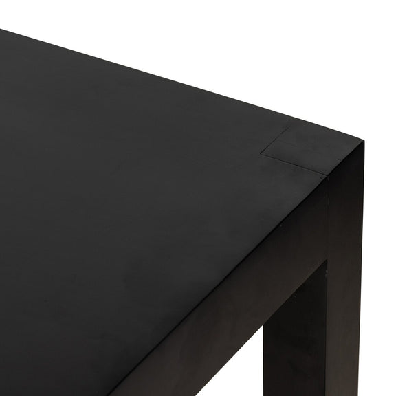 Isador Dining Table - Black Wash Polar
