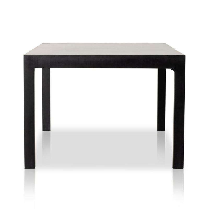 Isador Dining Table - Black Wash Polar