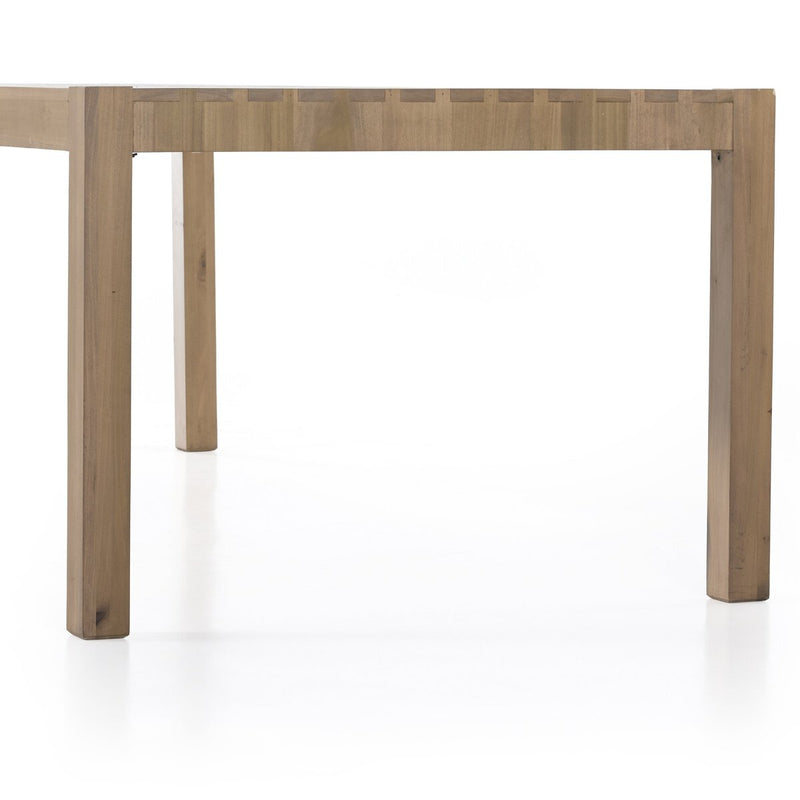 Isador Dining Table - Dry Wash Polar