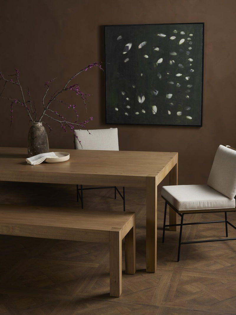 Isador Dining Table - Dry Wash Polar