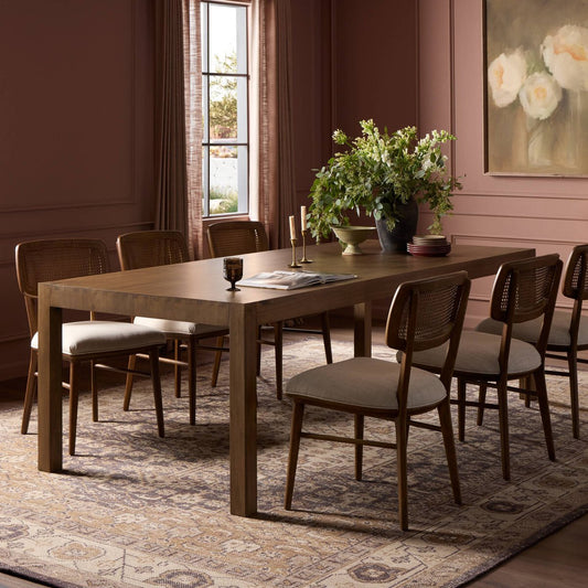 Isador Dining Table - Auburn Poplar