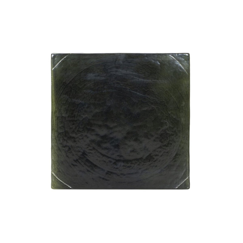 Dalston Nesting End Table Set - Moss Cast Glass