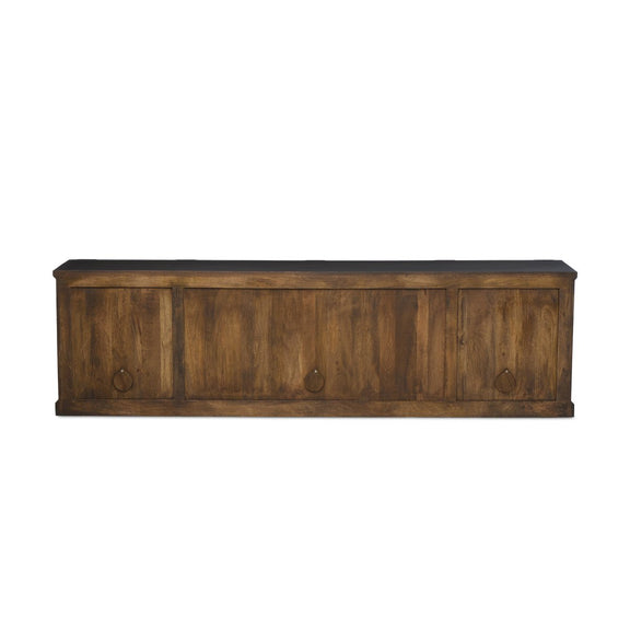Newton Media Console - Brown