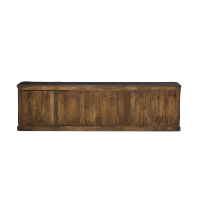 Newton Media Console - Brown