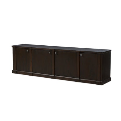 Newton Media Console - Brown