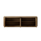 Redondo Media Console - Burnt Bleached Oak Resawn