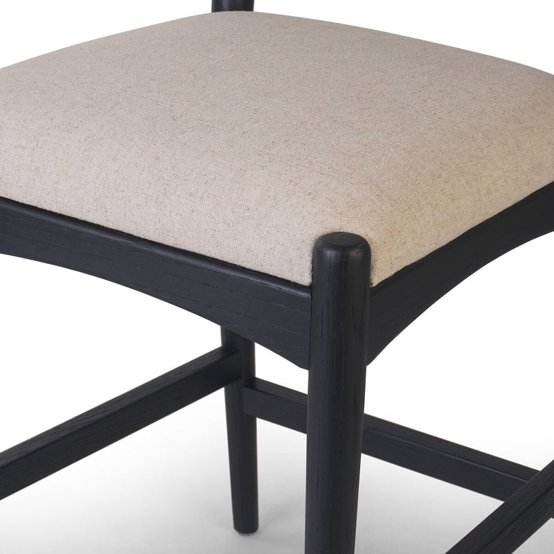 Haddon Counter Stool - Brushed Ebony
