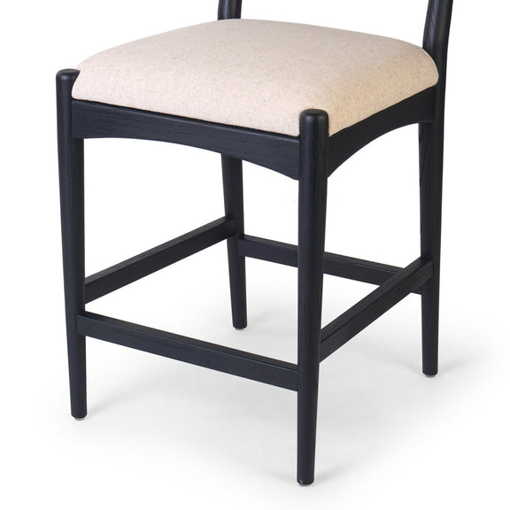 Haddon Counter Stool - Brushed Ebony