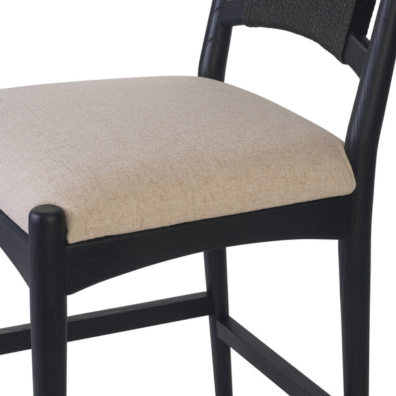 Haddon Counter Stool - Brushed Ebony