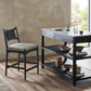 Haddon Counter Stool - Brushed Ebony