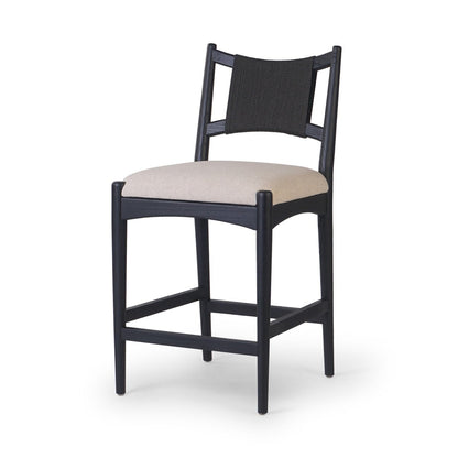 Haddon Counter Stool - Brushed Ebony