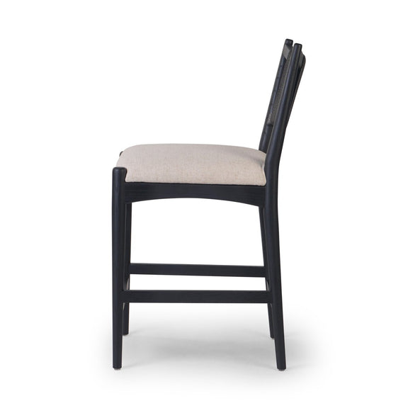Haddon Counter Stool - Brushed Ebony