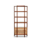 Reza Bookcase - Smoked Honey Parawood