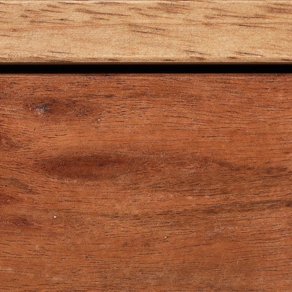 Reza Bookcase - Smoked Honey Parawood