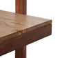 Reza Bookcase - Smoked Honey Parawood