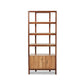 Reza Bookcase - Smoked Honey Parawood