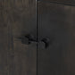 Reza Bookcase - Worn Black Parawood