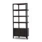 Reza Bookcase - Worn Black Parawood