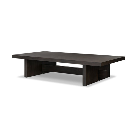 Isaac Coffee Table - Smoked Black