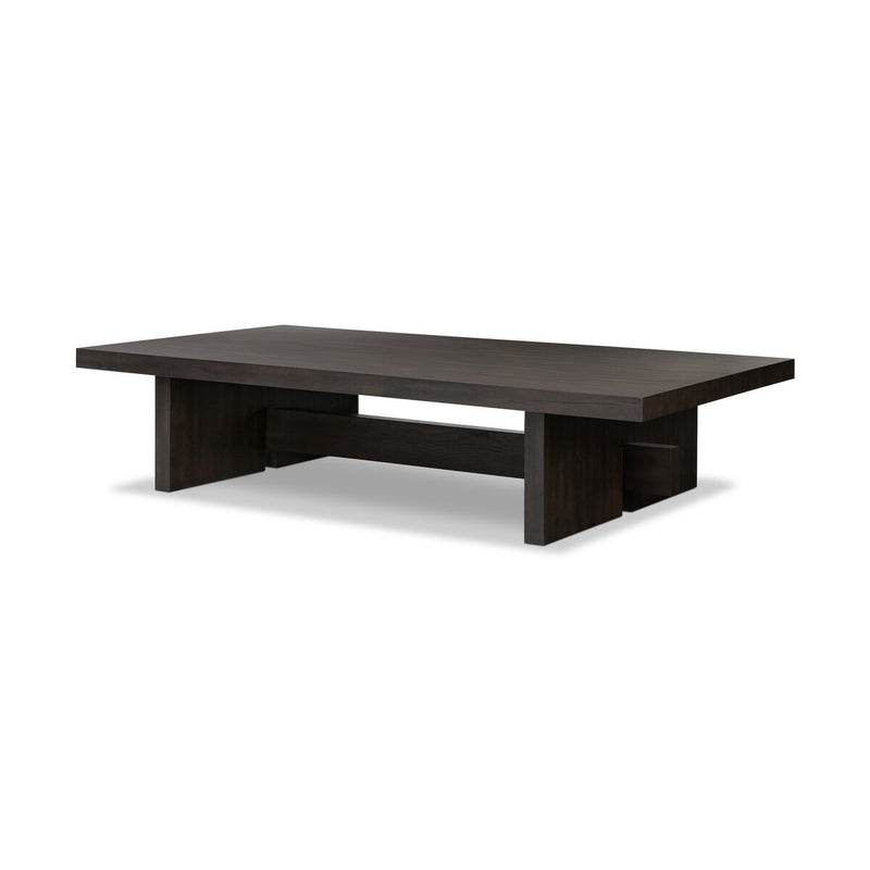Isaac Coffee Table - Smoked Black