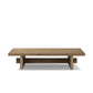 Isaac Coffee Table - Rubbed Light Oak