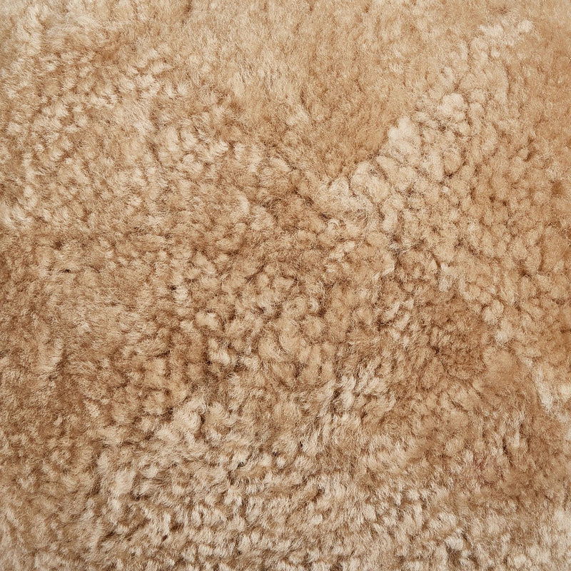Balle Pillow, Set Of 2 - Tan Shorn Shearling