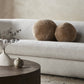 Balle Pillow, Set Of 2 - Tan Shorn Shearling