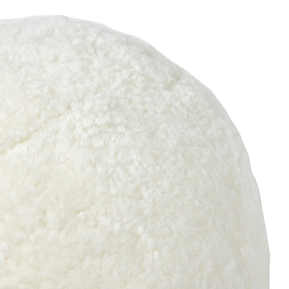 Balle Pillow, Set Of 2 - Cream Shorn Shearling