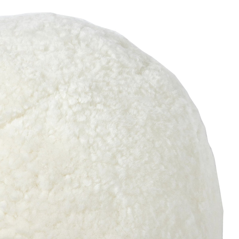 Balle Pillow, Set Of 2 - Cream Shorn Shearling