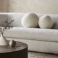 Balle Pillow, Set Of 2 - Cream Shorn Shearling