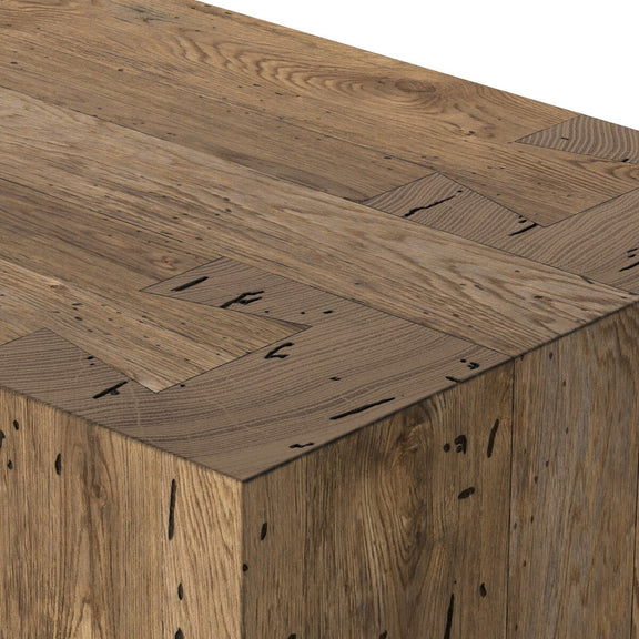 Abaso 6-Drawer Dresser - Rustic Wormwood Oak