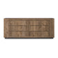 Abaso 6-Drawer Dresser - Rustic Wormwood Oak