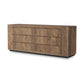 Abaso 6-Drawer Dresser - Rustic Wormwood Oak